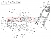 APRILIA Tuono V4 Factory 1100 Superpole (APAC) Frame/bodywork