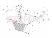 APRILIA Tuono V4 Factory 1100 Superpole (APAC) Oil radiator