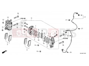 HONDA Africa Twin CRF1100AP 2023 F-12 FRONT BRAKE CALIPER