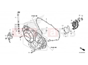 HONDA Africa Twin CRF1100AP 2023 E-6 RIGHT CRANKCASE COVER