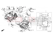 HONDA Africa Twin CRF1100AP 2023 E-15 CRANKCASE