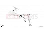 HONDA Africa Twin CRF1100AP 2023 F-31 SIDE STAND