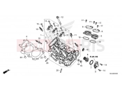 HONDA Africa Twin Adv. Sport ES CRF1100A4P 2023 E-2 CYLINDER HEAD