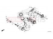 HONDA Africa Twin Adv. Sport ES CRF1100A4P 2023 E-16 CRANKSHAFT/PISTON