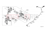 HONDA Africa Twin Adv. Sport ES CRF1100A4P 2023 F-17 REAR BRAKE CALIPER