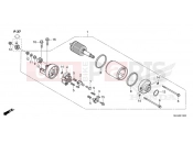 HONDA Africa Twin Adv. Sport ES CRF1100A4P 2023 E-13 STARTER MOTOR