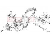 HONDA Forza 350 (NSS350AP) 2023 F-42 FRAME BODY