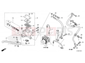 HONDA Forza 350 (NSS350AP) 2023 F-5-20 FRONT BRAKE MASTER CYLINDER