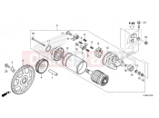 HONDA Forza 350 (NSS350AP) 2023 E-12 STARTER MOTOR