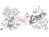 HONDA Forza 350 (NSS350AP) 2023 E-19 CRANKCASE