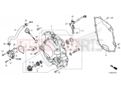 HONDA Forza 350 (NSS350AP) 2023 E-7 RIGHT CRANKCASE COVER/WATER PUMP