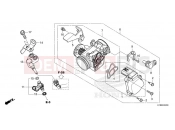 HONDA Forza 350 (NSS350AP) 2023 E-22 THROTTLE BODY