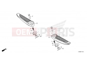 HONDA Forza 350 (NSS350AP) 2023 F-14-10 PILLION STEP