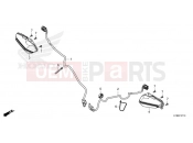 HONDA Forza 350 (NSS350AP) 2023 F-37-10 FRONT WINKER