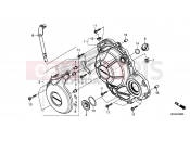 HONDA CMX500AP CMX500 Rebel 2023 E-6 RIGHT CRANKCASE COVER