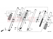 HONDA CMX500AP CMX500 Rebel 2023 F-11 FRONT FORK