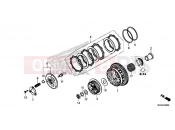 HONDA CMX500AP CMX500 Rebel 2023 E-8 CLUTCH