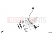 HONDA CMX500AP CMX500 Rebel 2023 F-31 SIDE STAND