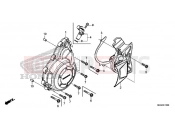 HONDA CMX500AP CMX500 Rebel 2023 E-10 A.C. GENERATOR COVER