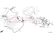 HONDA NC750XAP NC750X 2023 F-23 SEAT