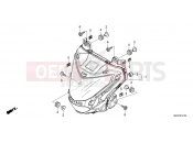 HONDA NC750XAP NC750X 2023 F-1 HEADLIGHT
