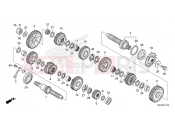 HONDA NC750XAP NC750X 2023 E-17 TRANSMISSION