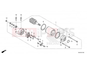 HONDA NC750XAP NC750X 2023 E-13 STARTING MOTOR