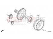 HONDA NC750XAP NC750X 2023 E-9 STARTING CLUTCH