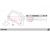 HONDA NC750XAP NC750X 2023 L85-21-08 KIT,TOP BOX PAD (RUBBER)