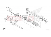 HONDA NC750XAP NC750X 2023 E-19 GEARSHIFT DRUM