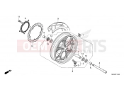 HONDA NC750XAP NC750X 2023 F-14-40 FRONT WHEEL