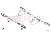 HONDA NC750XAP NC750X 2023 F-35 WINKER
