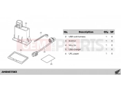 HONDA NC750XAP NC750X 2023 E73-21-03 KIT,USB CHARGER