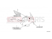 HONDA NC750XAP NC750X 2023 F-50 MARK