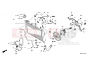 HONDA NC750XAP NC750X 2023 F-41 RADIATOR