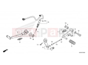 HONDA NC750XAP NC750X 2023 F-29 PEDAL