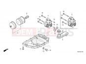 HONDA NC750XAP NC750X 2023 E-14 OIL PAN/OIL PUMP