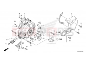 HONDA NC750XAP NC750X 2023 E-10 A.C. GENERATOR COVER