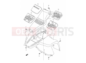 SUZUKI LT80 W (P1) 1998 W (1998) FRONT FENDER (MODEL T/V/W/X/Y)