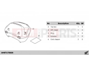 HONDA XL750 Transalp (XL750P) 2023 L73-23-08 KIT,TOP BOX(MANUAL)