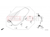 HONDA XL750 Transalp (XL750P) 2023 F-23 SEAT