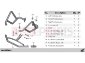 HONDA XL750 Transalp (XL750P) 2023 P72-23-01 FRONT SIDE PIPE