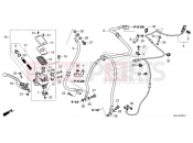 HONDA XL750 Transalp (XL750P) 2023 F-5-10 FRONT BRAKE MASTER CYLINDER