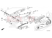 HONDA XL750 Transalp (XL750P) 2023 F-32 SWINGARM