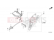 HONDA XL750 Transalp (XL750P) 2023 F-36 TAILLIGHT/LICENSE LIGHT