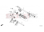 HONDA XL750 Transalp (XL750P) 2023 E-19 GEARSHIFT DRUM