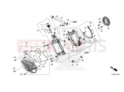 HONDA Forza 125 ABS (NSS125ADP) 2023 E-14 RADIATOR