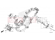 HONDA Forza 125 ABS (NSS125ADP) 2023 F-42 FRAME BODY