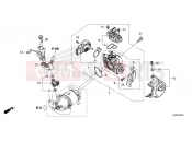 HONDA Forza 125 ABS (NSS125ADP) 2023 E-22 THROTTLE BODY/FUEL INJECTOR