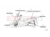 HONDA Forza 125 ABS (NSS125ADP) 2023 F-48 MARK/EMBLEM